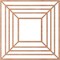 Ekena Millwork Raven Wood Fretwork Pierced Ceiling Medallion, Cherry, 32"OD x 11 3/4"ID x 3/8"T CMWP32X32X0375RACH - alternate 4